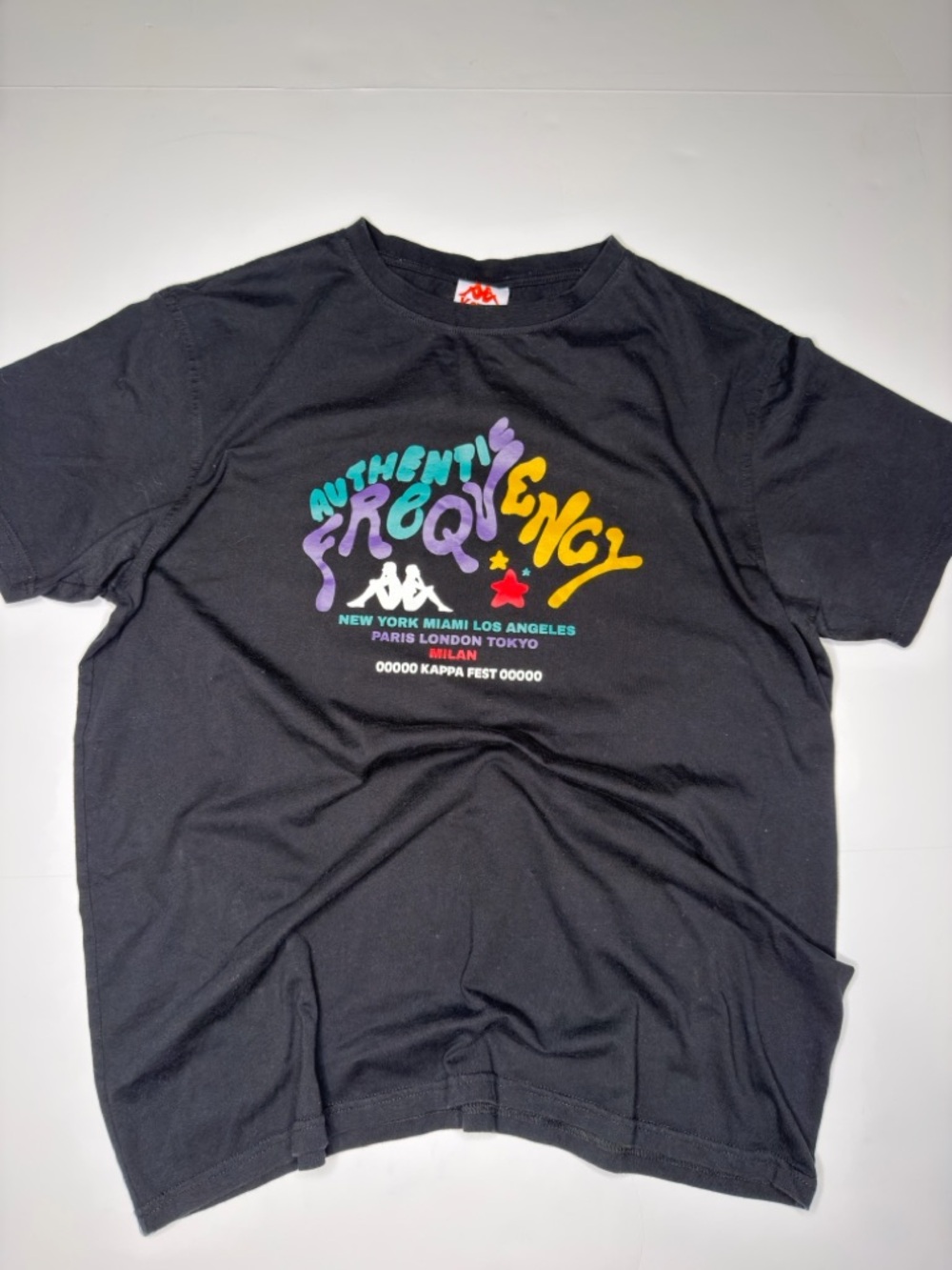 Kappa Multicolored graphic tee size XL